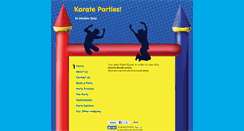 Desktop Screenshot of karateparties.net